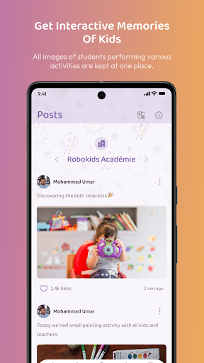 Android application Kidseau screenshort