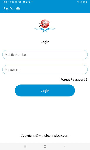 Android application Pacific India screenshort