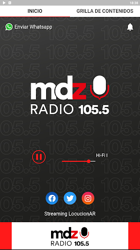 MDZ RADIO 105.5 FM Screenshot 3 - AppWisp.com