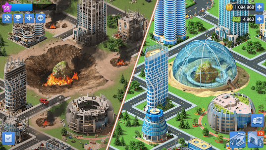Megapolis: Stadt Bauen Spiel