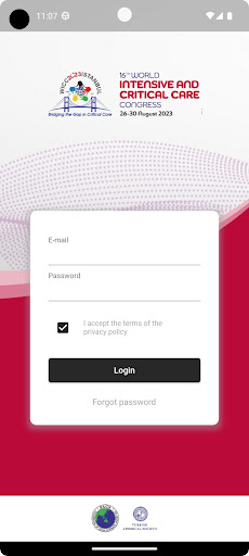 Android application WICC2023 screenshort
