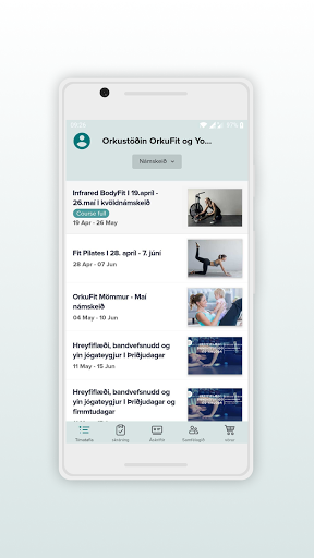 Orkustöðin Hóptímar Screen 2