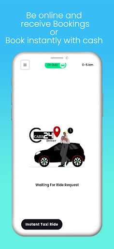 Cabs24 Driver:Drive & Deliver Screen 3