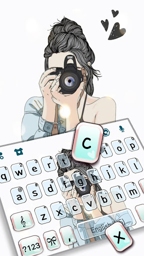 Camera Girl Theme Screen 2