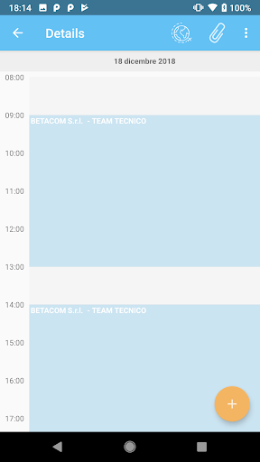 TimeSheet Screen 3