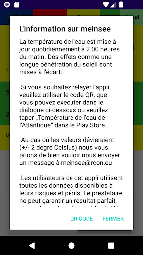 Température de leau de lAtla Screen 2