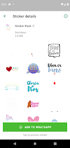 Stickers Cristianos para Whats