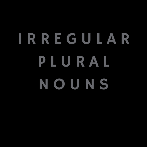 irregular plural nouns logo