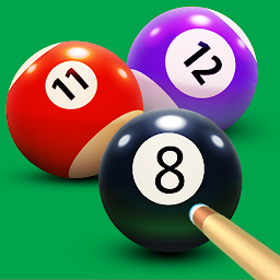 Imagen de ícono de 8 bolas de billar sin conexión
