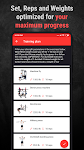 screenshot of Gym Workout Plan for Weight Tr