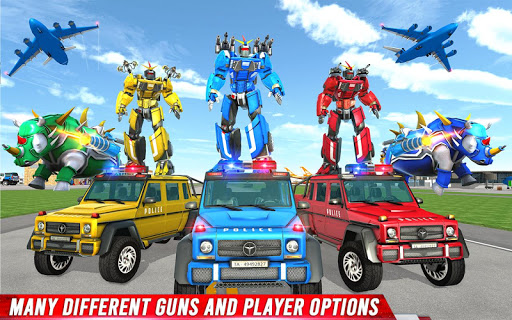 Rhino Robot: Mech Robot Game screenshot 16