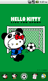 Hello Kitty Live Sport Theme banner