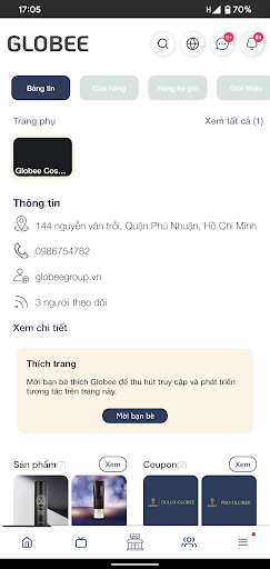 GLOBEE Screen 3