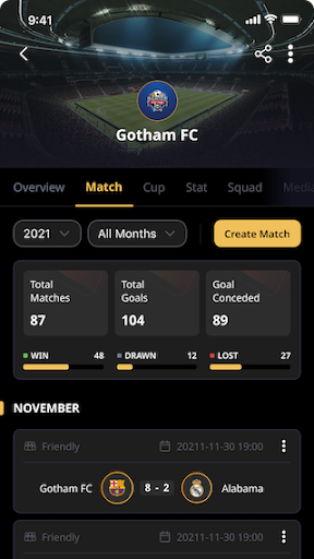 A-FOOTBALL - Football Stat Screen 2