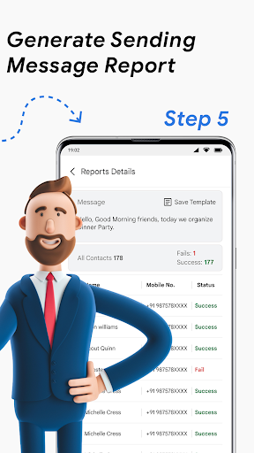 Screenshot of Bulk Sender for Marketing
