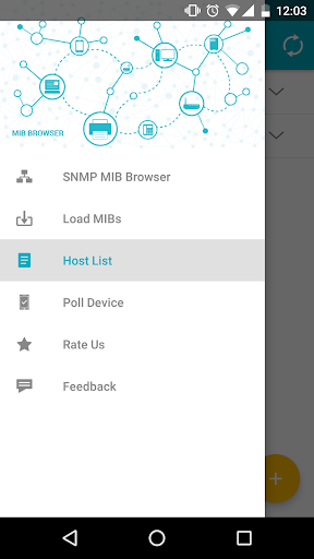 Screenshot of SNMP MIB Browser
