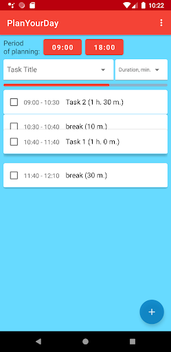 PlanYourDay Screen 3