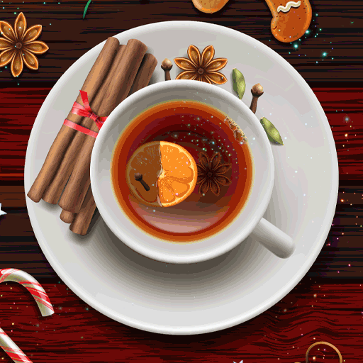 Christmas Teatime - Wallpaper logo