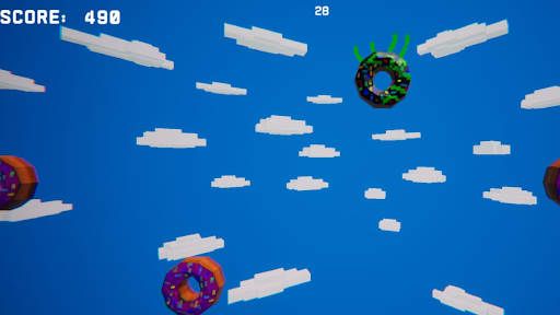 Android application Eat Doughnut screenshort