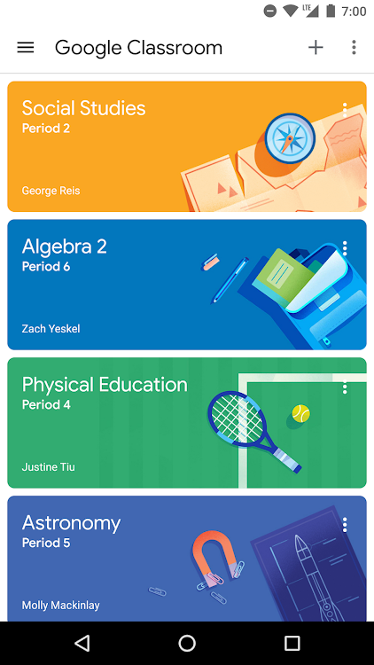 Google Classroom - 3.16.626390407 - (Android)