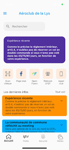 Aéroclub de la Lys Screen 2