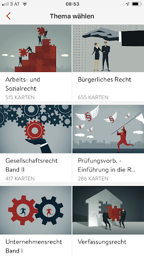 Android application REDdyforLAW screenshort