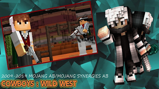 Wild West Map Horses for MCPE