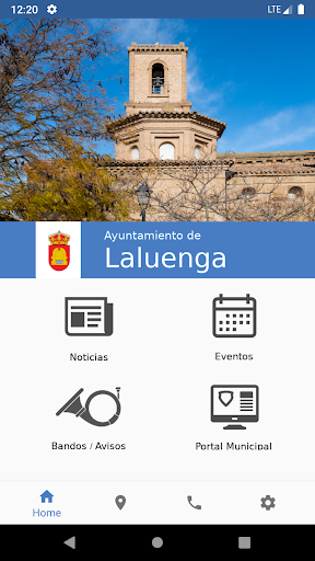 Android application Ayuntamiento de Laluenga screenshort