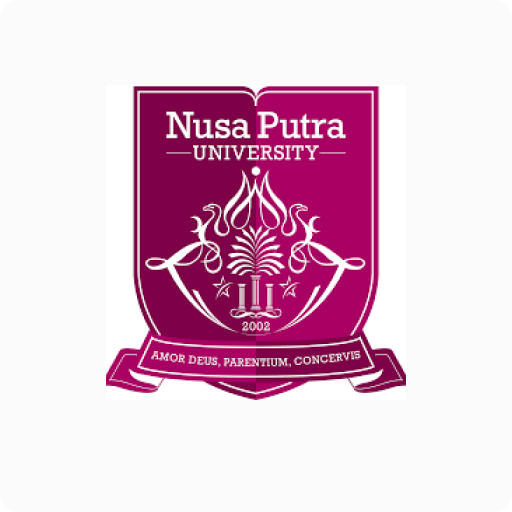 Nusa Putra University logo