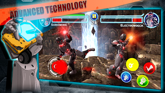Fighting Game Steel Fighters Screenshot