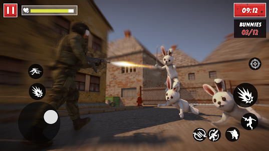 Jogo de tiro Bunny FPS