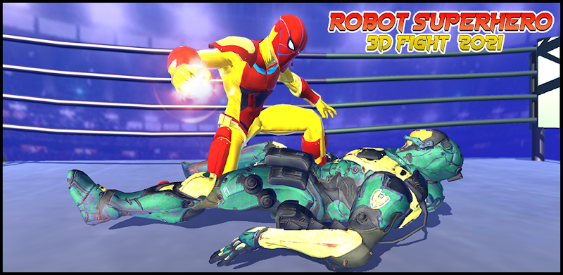 Robot Superhero: 3D Robot Fight: Free games 2021