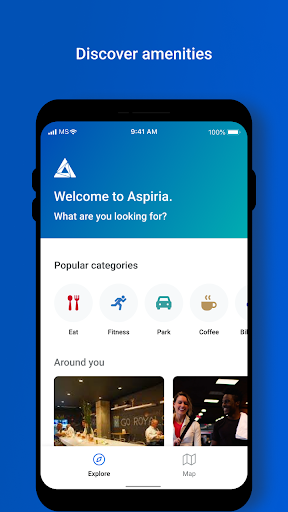 Android application Aspiria KC screenshort