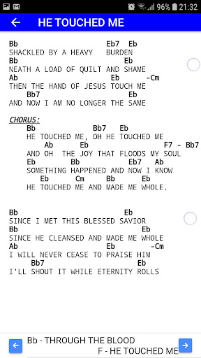 Android application Joyful Songs screenshort