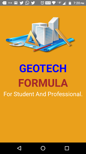 Android application Geotechnical Formula - Handboo screenshort