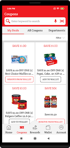 Troy AL Piggly Wiggly Rewards Screen 2