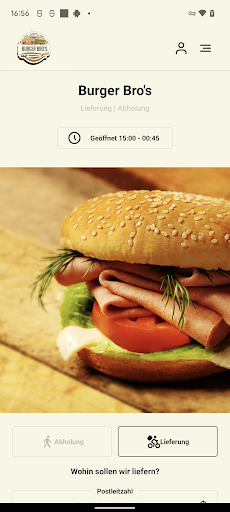Android application Burger Bro's screenshort