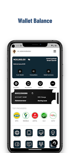 Android application PentaData screenshort