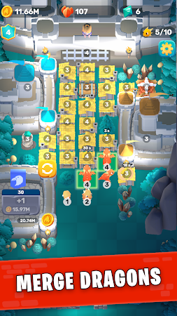 Game screenshot Idle Dragons. Merge Game mod apk