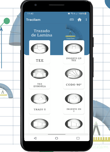 Android application Tracilam screenshort