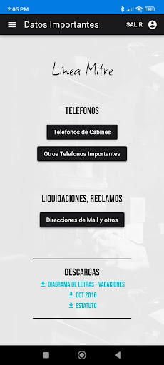 Calendario Señaleros LM Screen 2