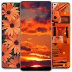 Cover Image of Unduh Orange wallpaper HD  APK