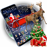 3D Merry Christmas Santa Theme icon