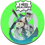 I NEED HEALING - Genji Button icon