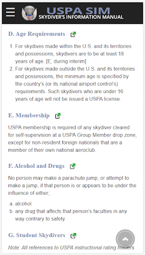 Android application USPA SIM screenshort