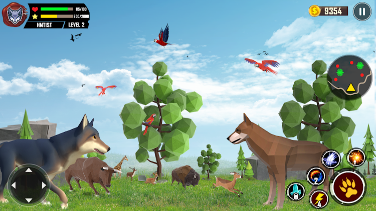 Wolf Simulator Wild Animals 3D - 1.9 - (Android)