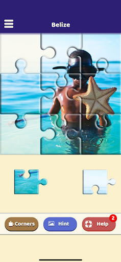 Android application Belize Sightseeing Puzzle screenshort
