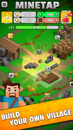 Game screenshot Minetap – Merge rpg clicker apk download