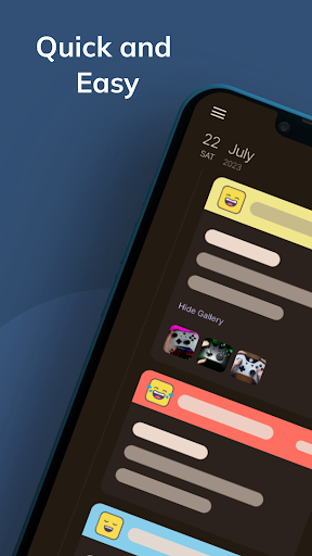 Android application Journal screenshort