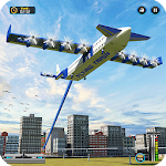 Cover Image of ดาวน์โหลด Flying Train Simulator 2018 เกมรถไฟแห่งอนาคต 1.0 APK
